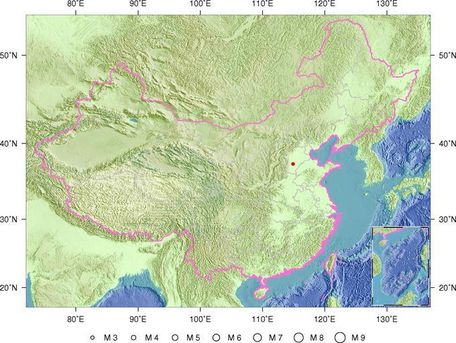 1月3日19时41分河北邢台市隆尧县发生3.1级地震图片